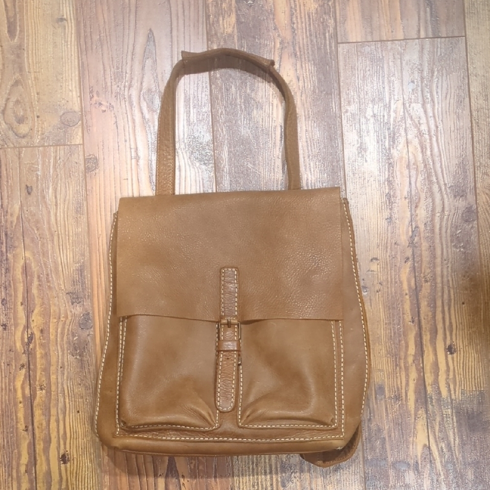 Roots Leather Bag